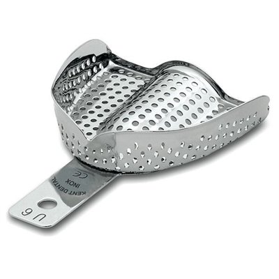 Porte-empreintes Inox perforé KENT DENTAL