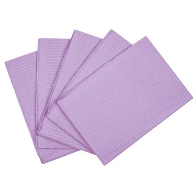 SERVIETTES PLASTIFIEES 45X33CM