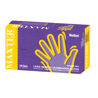 Gants latex non poudrés MAXTER
